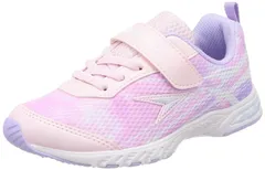 [シュンソク] スニーカー 運動靴 軽量 16~23cm 2E キッズ 男の子 女の子 SJC 0890 ピンク 22.0 cm [ピンク] [22.0 cm 2E]