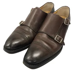 バリー ダブルモンクシューズ SCARDINO グッドイヤー製法 【AFC36】