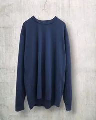 00's アメリカ製　パタゴニア　CAPILENE ライトウェイトシャツ　Mサイズ　ネイビー #AM008