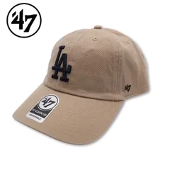 新品 '47 フォーティーセブン 正規品 ロサンゼルス ドジャース LA キャップ CAP 帽子 メジャーリーグ MLB ロゴ 刺繍 ユニセックス メンズ レディース カーキ ベージュ 紺 ネイビー