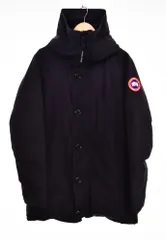 【極美品/最終モデル】カナダグース　ジャスパー メンズ ダウン L 黒 人気✨最終モデル】カナダグース ジャスパー メンズ ダウン L 黒