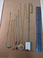 ゴールドチェーンネックレス5点セット