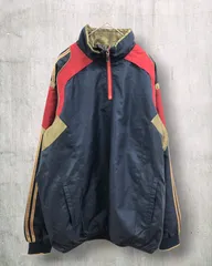 00s adidas（アディダス）ClimaProof “Professional” ナイロンハーフジッププルオーバー ジャケット #AM010