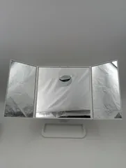 【K-1734】卓上三面鏡 PM3-4326(WH) 山善(YAMAZEN) ? ニトリ? ホワイト