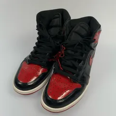 【姫路東店】 中古 NIKE | ナイキ スニーカー AIR JORDAN 1 RETRO HIGH OG BRED PATENT 555088-063 2022S/S サイズ:28.0cm レッド 【126】