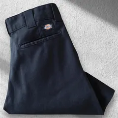 ■古着 Dickies ディッキーズ 874BK ワークパンツ チノ 黒 W30L30【D1614】