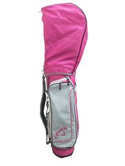 Callyway Soleil Women's Golf Bag, Pink and White