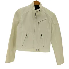 ラルフローレン RALPH LAUREN シングルコットンライダースジャケット レディース JPN：2 のサムネイル