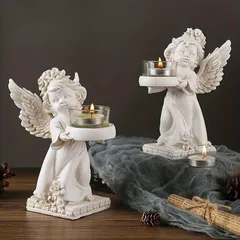 【超レア】【未使用】レトロ 天使 エンジェル キャンドルスタンド アンティーク 楽天市場】天使の羽燭台 キャンドルスタンド エンジェル キャンドル