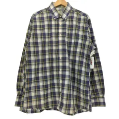 ギットマンブラザーズ GITMAN BROS. USA製 片ポケ チェックBDシャツ メンズ JPN：L 