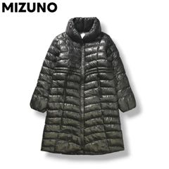 ミズノゴルフ M 中綿コート ブラック 防寒 アウター 軽量 ゴルフ[6521 