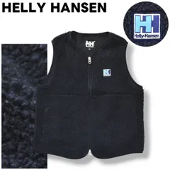 【ゴールドウィン製】 ヘリーハンセン HELLY HANSEN ファイバー パイル ボア フリース ベスト FIBER PILE Vest ウィメンズ M ネイビー GOLDWIN レディース ♪