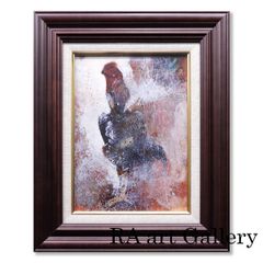 笹倉鉄平 雨のポルトフィーノ 風景画 作家直筆サイン 夜景 イタリア