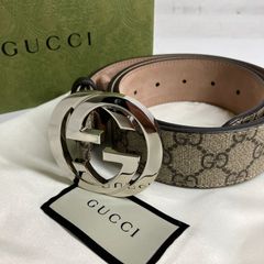GUCCI x adidas コラボ GGマーモント レザー ベルト - メルカリ