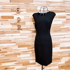 美品 アニエスベー Vネックワンピース ノースリーブ JX63 ROBE 黒 L