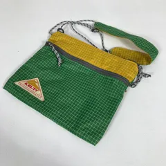 【OneSize グリーン系】 Kelty ( ケルティ ) ダイニーマ サコッシュ DYNEEMA SACOCHE ライトグリーン / イエロー 生産終了モデル 入手困難 バッグ ストレージ サコッシュポーチ z00054342 ライトグリ
