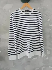 ポロラルフローレン ストライプ 長袖Tシャツ L