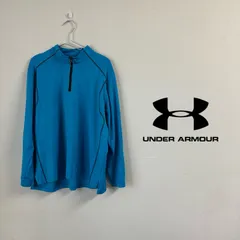 USED特価品【UNDER ARMOUR】Mens L/S Shirt / BLUE / XL