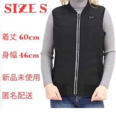 【新品未使用】SGKOW 加熱ベスト Sサイズ 女性用 電熱ベスト 3段階温度調節 USB給電 ヒートベスト 防寒着 薄手軽量 黒 保温 釣り バイク アウトドア