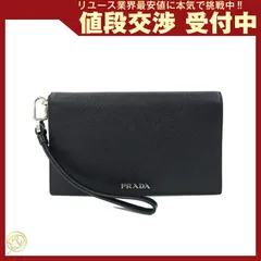  プラダ スマホケース 2ZH074 ブラック レザー
