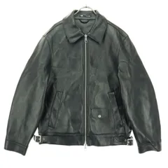 ZARA ザラ 長袖 フェイク レザージャケット S ブラック メンズ 古着