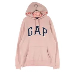 GAP ギャップ 裏起毛 パーカー M ピンク レディース 古着
