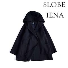 SLOBE IENA ハミルトン ダブルフェイス フードコート 38 ウール
