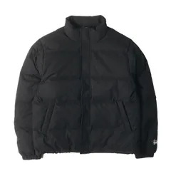 STUSSY ステューシー ジャケット ブラック 黒 サイズ:L | 22AW リップストップ ジップ ダウンジャケット (Ripstop Down Puffer Jacket) | アウター ブルゾン【メンズ】【中古】のサムネイル
