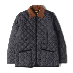 【美品】LAVENHAM ラベンハム コート ブラック 黒 サイズ:L | 裏地ブロックチェック キルティング コート | イギリス製 | アウター ジャケット ブルゾン 上着【メンズ】【中古】のサムネイル