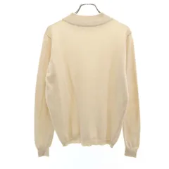 BALLANTYNE バランタイン スコットランド製 カシミヤ100％ 長袖 セーター 3 ベージュ系 ニット レディース 古着