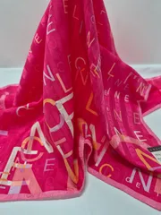 【新品】CELINE レディースハンカチ 約58㎝ 大判サイズ シルク混合 スカーフ おひざ掛け