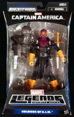HASBRO MANDROID CAPTAIN AMERICA SOLDIERS OF AIM / BARON ZEMO 6インチ