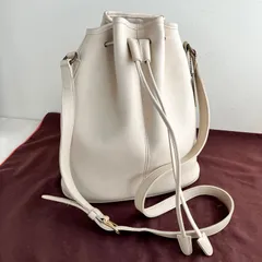 Vintage Coach Nicholas Bucket Bag in Bone 90s USA