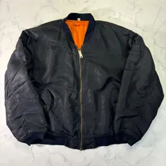ALPHA INDUSTRIES アルファインダストリーズ MA-1 Flight Jacket Black 90s ビンテージ