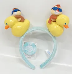 東京ディズニーリゾート カチューシャ SuiSui Summer チップ&デール(アヒル) 2022