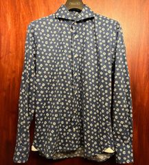 定価5万 新品 ラルディーニ シャツ41 リネン 麻 lardini - メルカリ