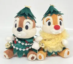 東京ディズニーランド ぬいぐるみバッジ チップ&デール(ツリー)/Disney CHRISTMAS クリスマス・ストーリーズ 2021