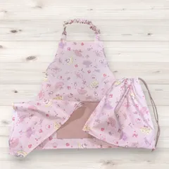 ハンドメイドエプロン３点セット