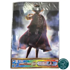 ワンピース　一番くじ　アニメ15周年感謝祭　クリアポスター　A賞　ルフィ　ロー　ONEPIECE