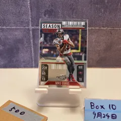 2024 Panini Contenders Optic MIKE EVANS Tampa Bay Buccaneers Season Ticket カード