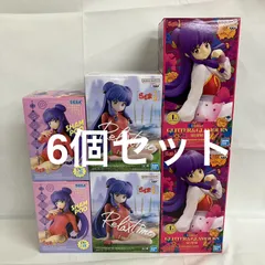 未開封 らんま1/2 GLITTER&GLAMOURS 他  シャンプー フィギュア 6個セット SFJ333 c107