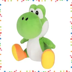 【在庫セール】スーパーマリオ ALL Boeki) STAR COLLECTION ヨッシー (S) 三英貿易(Sanei W13.5×D15.5×H20cm ぬいぐるみ AC03