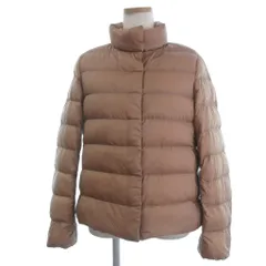 ユニクロ UNIQLO 美品 2023モデル ウルトラライトダウンジャケット ジップアップ 長袖 211-450310 M ベージュ