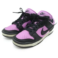 ナイキ スニーカー DZ2794-500 ダンクローツイストラッシュ シューズ 靴 レディース 24サイズ パープル NIKE 【中古】