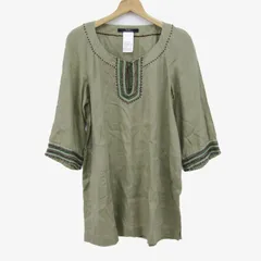 マックスマーラ チュニック シャツ トップス ブラウス ウィークエンドライン レディース 42サイズ オリーブ MAX MARA 【中古】のサムネイル