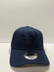 Newera シカゴブルズ CHICAGO BULLS NBA 9forty A-FRAME スナップバックキャップ ネイビーカラー