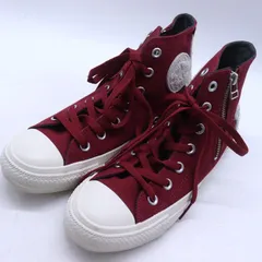 コンバース スニーカー ハイカット ビッグスター オールスター シューズ 靴 赤 レディース 24サイズ レッド CONVERSE 【中古】