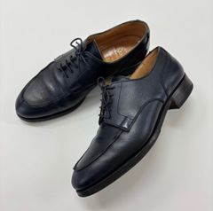 極上美品 クロケット&ジョーンズ モールトン 7 1/2 E ネイビー Uチップ