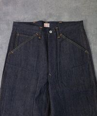期間限定セール❗️CANTONOVERALLS ダブルニー リジット 国産デニム 