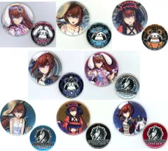 【中古】バッジ・ピンズ 全8種セット 75mm＆56mmメタル缶バッジセット(2個セット) 「MAGICくじ STEINS;GATE KISEKAE KURISU Produced by MAYURI」 E賞のサムネイル